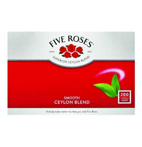 Picture of Five Roses Tagless Teabags (200's)