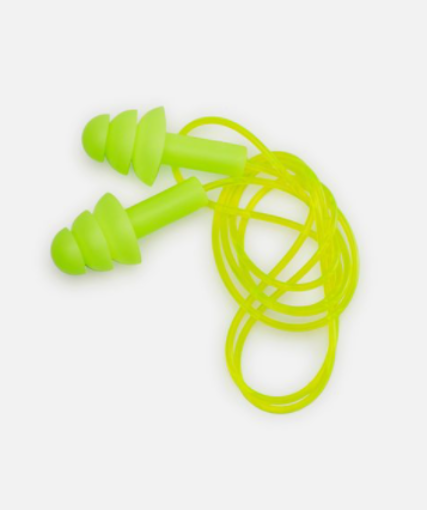 Picture of Corded Re-Usable Earplugs
