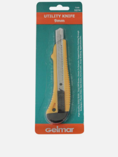 Picture of Utility Knife W Snap-Off Blade 9mm