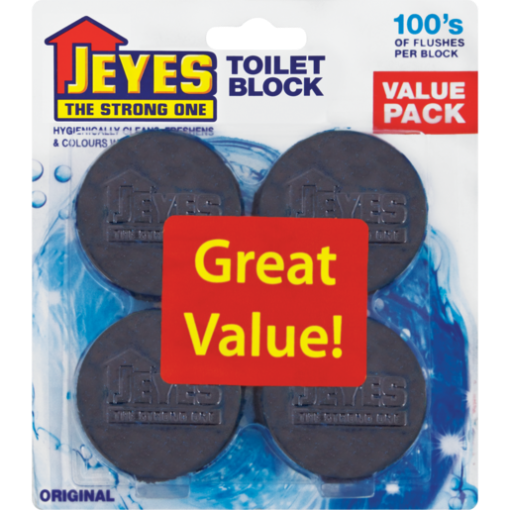 Picture of Jeyes  Toilet Block  Original  (4  x 45g)