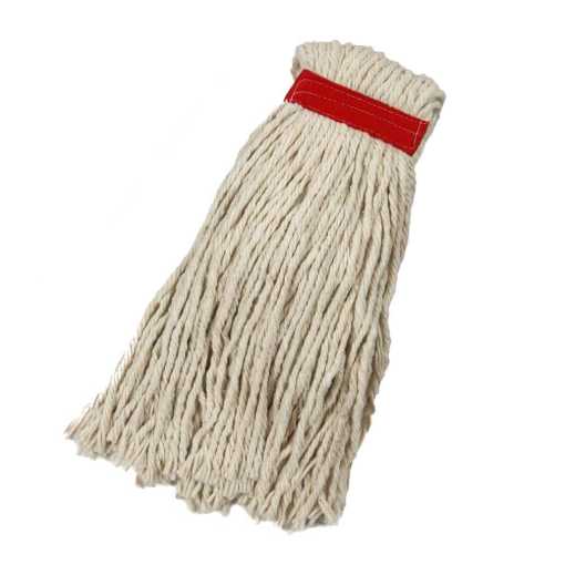 Picture of 400g Colour Coded Fan Mop Head - 38mm Webbing -Red-AF1416040R