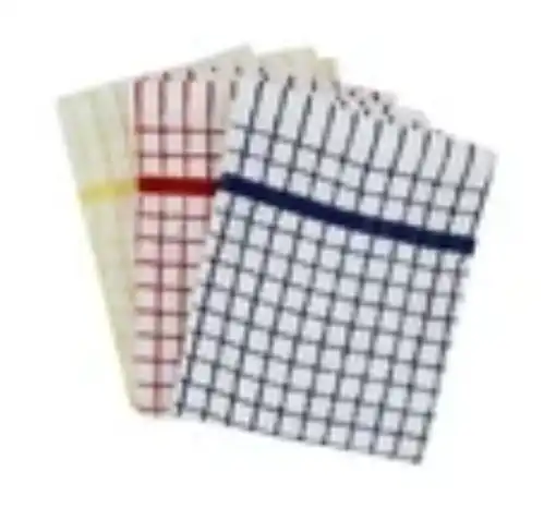 Picture of Goldenmarc Check Terry Dish Swabs 3-Pack