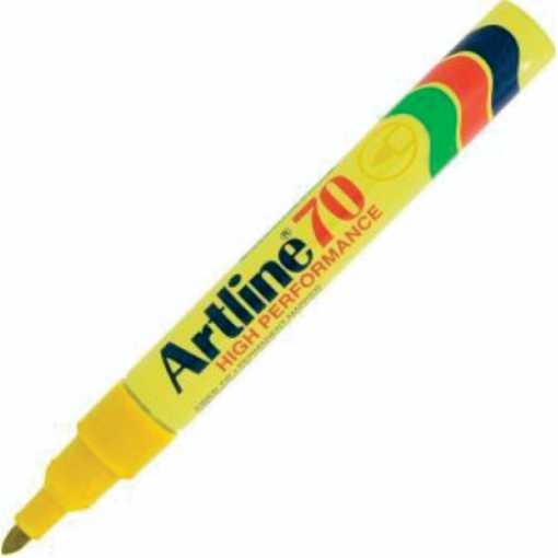 Picture of Marker Artline Perm 70 Bullet Yellow