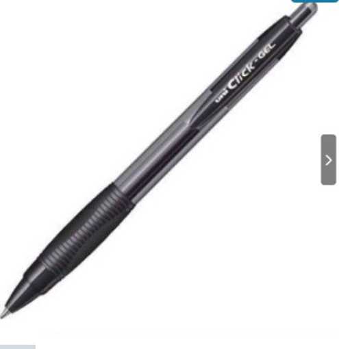 Picture of Pen Rb Uni Click Gel Xsgr7 Blk