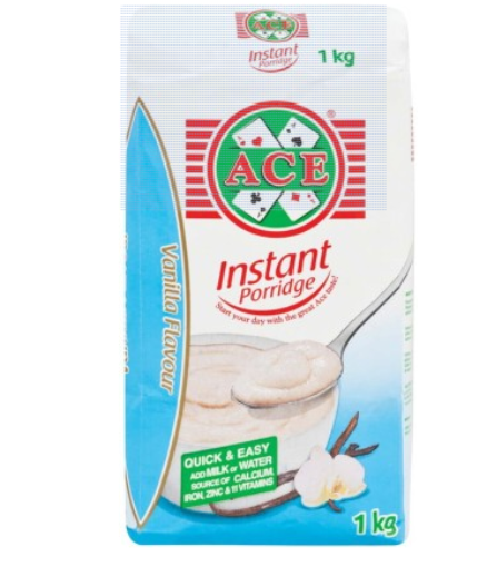 Picture of Ace Instant Porridge Vanilla Pouch  (1 kg)