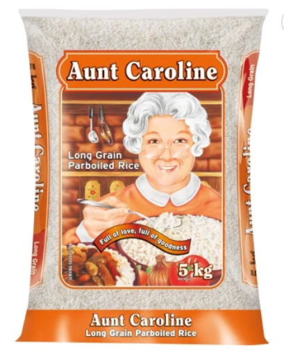 Picture of Aunt Caroline Rice Boiled Rice (Parboiled)  (5 kg)