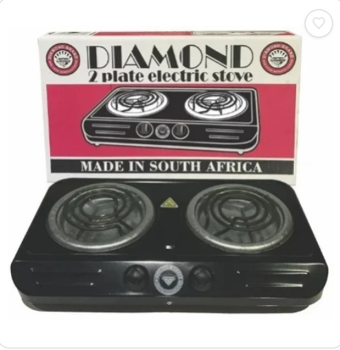 Picture of Diamond_black HC-2000 Electric Coil Stove  (2 Burner)
