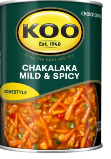 Picture of KOO Chakalaka Mild and Spicy Vegetables  (410 g)