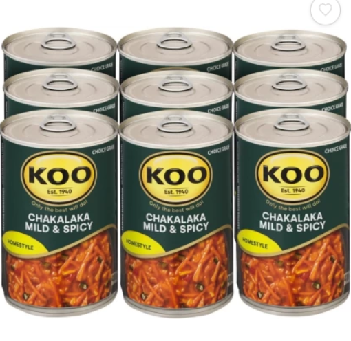 Picture of KOO Chakalaka Mild and Spicy Vegetables  (410 g) 12Pk