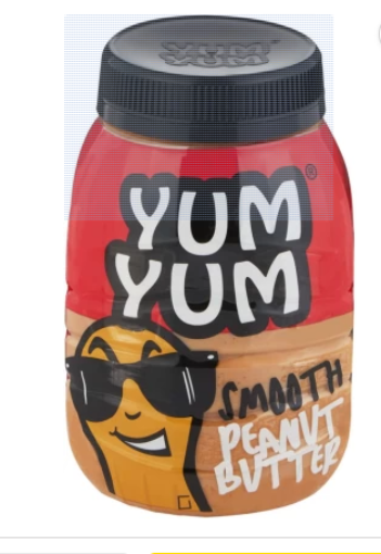 Picture of Yum Yum Smooth Peanut Butter 800g